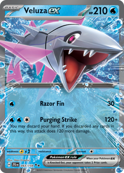 Veluza ex - Journey Together - #43 - Pokemon TCG card