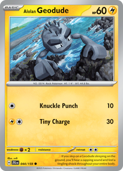 Alolan Geodude #44 Alolan Geodude - Journey Together - #44 - Pokemon TCG card