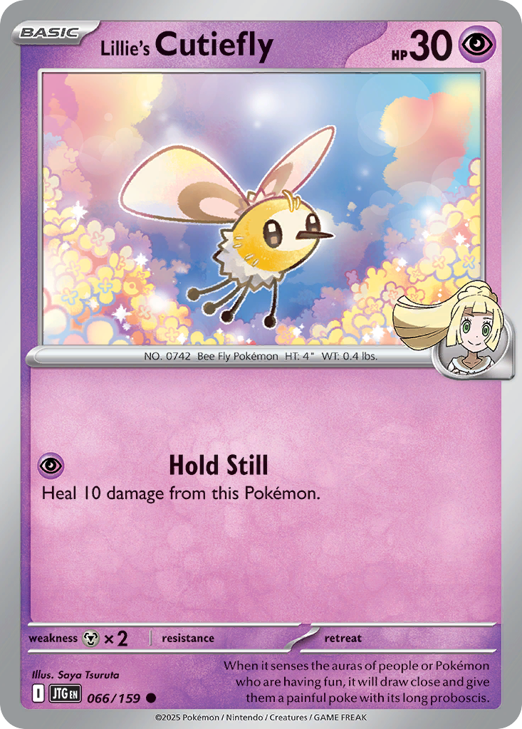 Lillie's Cutiefly - Journey Together - #66 - Pokemon TCG card
