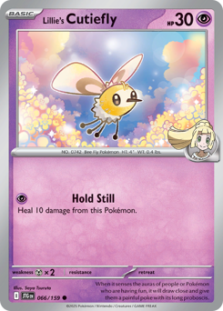 Lillie's Cutiefly - Journey Together - #66 - Pokemon TCG card
