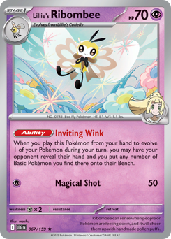 Lillie's Ribombee #67 Lillie's Ribombee - Journey Together - #67 - Pokemon TCG card