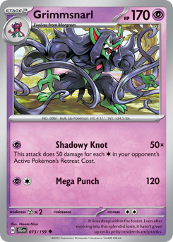 Grimmsnarl - Journey Together - #73 - Pokemon TCG card