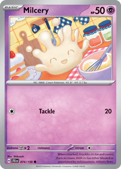Milcery #74 Milcery - Journey Together - #74 - Pokemon TCG card