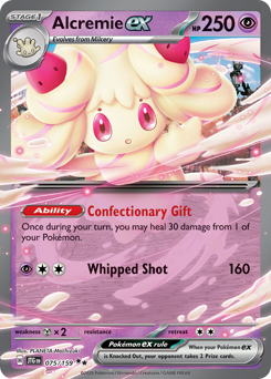 Alcremie ex - Journey Together - #75 - Pokemon TCG card