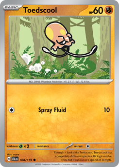 Toedscool #88 Toedscool - Journey Together - #88 - Pokemon TCG card