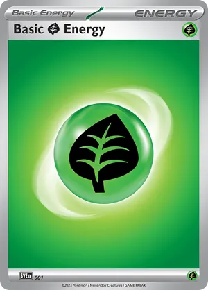 Basic Grass Energy - Scarlet & Violet: Energy (2023) - #1 - Pokemon TCG card