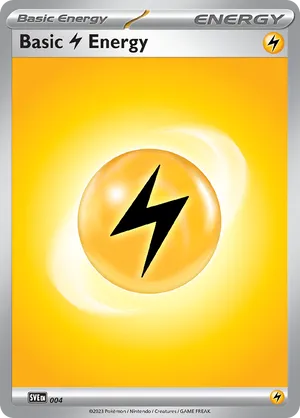 Basic Lightning Energy - Scarlet & Violet: Energy (2023) - #4 - Pokemon TCG card
