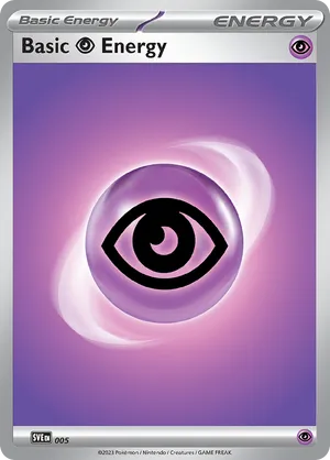 Basic Psychic Energy - Scarlet & Violet: Energy (2023) - #5 - Pokemon TCG card