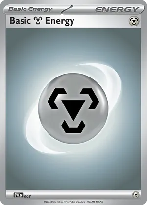 Basic Metal Energy - Scarlet & Violet: Energy (2023) - #8 - Pokemon TCG card