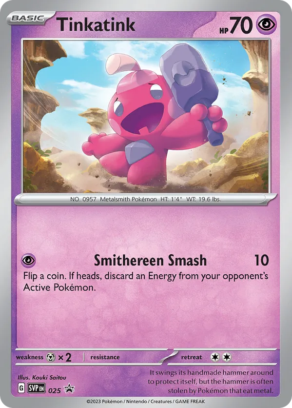 Tinkatink - Scarlet & Violet Black Star Promos - #025 - Pokemon TCG card