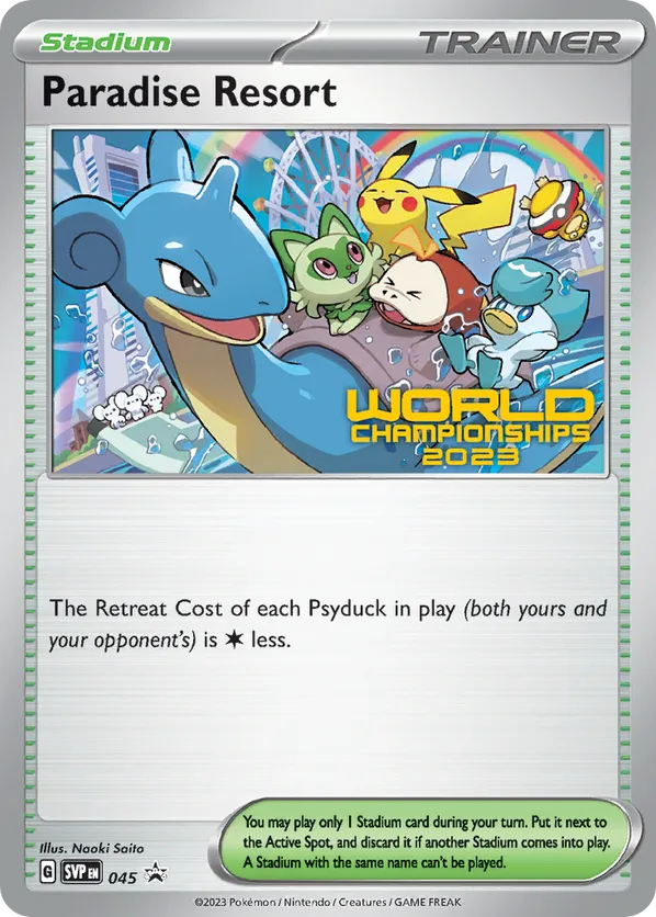 Paradise Resort - Scarlet & Violet Black Star Promos - #045 - Pokemon TCG card