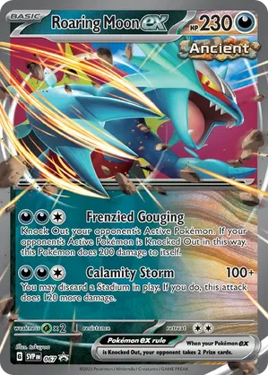 Roaring Moon ex - Scarlet & Violet Black Star Promos - #067 - Pokemon TCG card