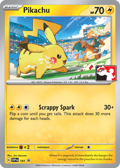 Pikachu #101 Pikachu - Scarlet & Violet Black Star Promos - #101 - Pokemon TCG card