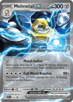 Melmetal ex #104 Melmetal ex - Scarlet & Violet Black Star Promos - #104 - Pokemon TCG card