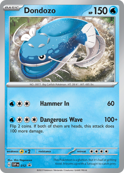 Dondozo - Scarlet & Violet Black Star Promos - #12 - Pokemon TCG card