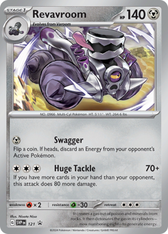 Revavroom #121 Revavroom - Scarlet & Violet Black Star Promos - #121 - Pokemon TCG card