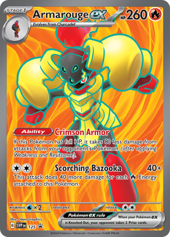 Armarouge ex #125 Armarouge ex - Scarlet & Violet Black Star Promos - #125 - Pokemon TCG card