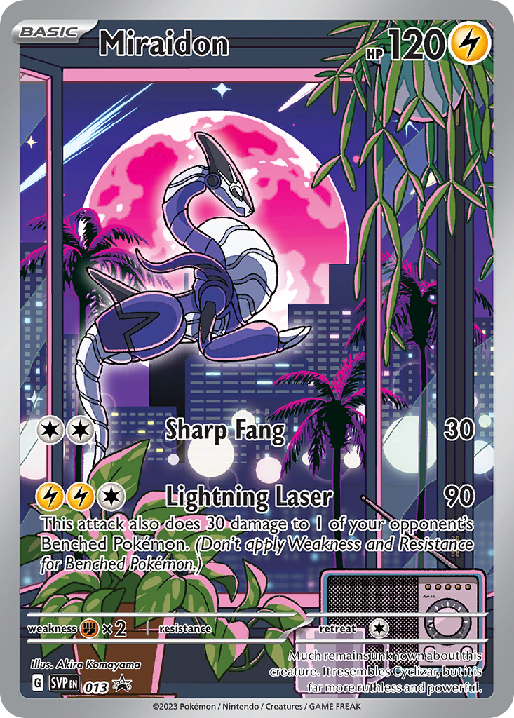 Miraidon - Scarlet & Violet Black Star Promos - #13 - Pokemon TCG card