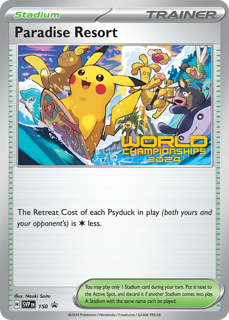 Paradise Resort - Scarlet & Violet Black Star Promos - #150 - Pokemon TCG card