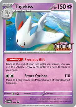 Togekiss - Scarlet & Violet Black Star Promos - #38 - Pokemon TCG card