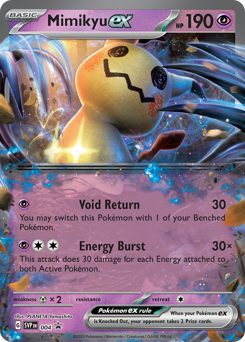 Mimikyu ex - Scarlet & Violet Black Star Promos - #4 - Pokemon TCG card