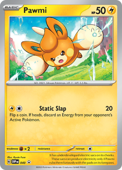 Pawmi - Scarlet & Violet Black Star Promos - #40 - Pokemon TCG card