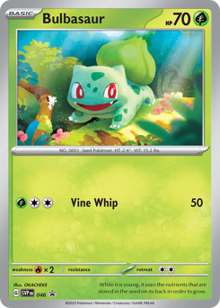 Bulbasaur - Scarlet & Violet Black Star Promos - #46 - Pokemon TCG card