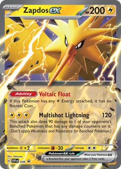 Zapdos ex - Scarlet & Violet Black Star Promos - #49 - Pokemon TCG card