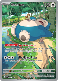 Snorlax - Scarlet & Violet Black Star Promos - #51 - Pokemon TCG card
