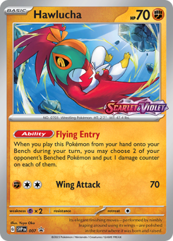 Hawlucha #7 Hawlucha - Scarlet & Violet Black Star Promos - #7 - Pokemon TCG card