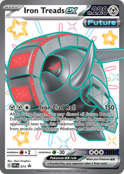 Iron Treads ex - Scarlet & Violet Black Star Promos - #73 - Pokemon TCG card