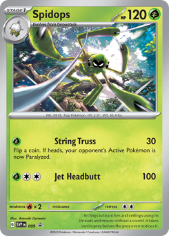 Spidops - Scarlet & Violet Black Star Promos - #9 - Pokemon TCG card