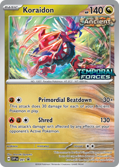 Koraidon #91 Koraidon - Scarlet & Violet Black Star Promos - #91 - Pokemon TCG card