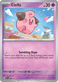 Cleffa - Scarlet & Violet Black Star Promos - #95 - Pokemon TCG card