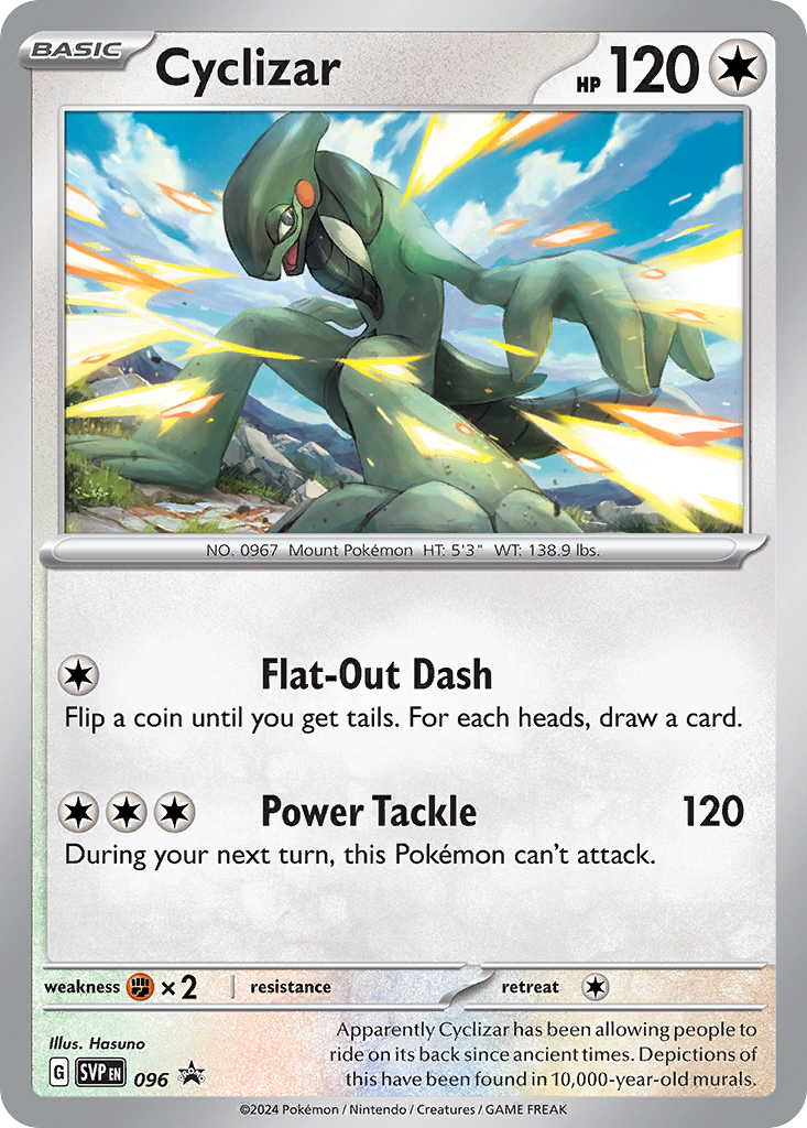 Cyclizar - Scarlet & Violet Black Star Promos - #96 - Pokemon TCG card