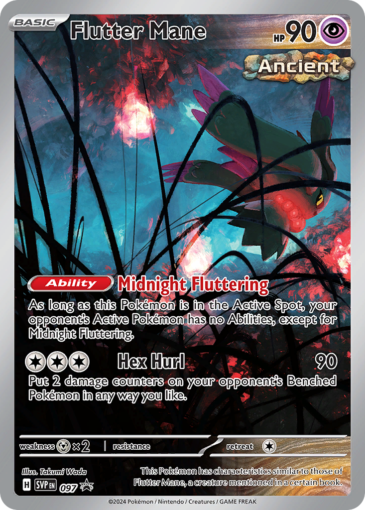 Flutter Mane - Scarlet & Violet Black Star Promos - #97 - Pokemon TCG card