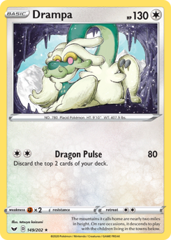 Drampa #149 Drampa - Sword & Shield - #149 - Pokemon TCG card