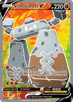 Stonjourner V - Sword & Shield - #193 - Pokemon TCG card