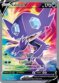 Sableye V - Sword & Shield - #194 - Pokemon TCG card
