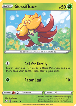 Gossifleur #20 Gossifleur - Sword & Shield - #20 - Pokemon TCG card