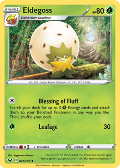 Eldegoss - Sword & Shield - #21 - Pokemon TCG card