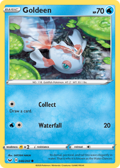 Goldeen #46 Goldeen - Sword & Shield - #46 - Pokemon TCG card