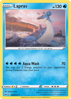 Lapras #48 Lapras - Sword & Shield - #48 - Pokemon TCG card