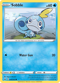 Sobble #54 Sobble - Sword & Shield - #54 - Pokemon TCG card