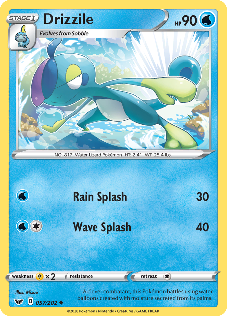 Drizzile - Sword & Shield - #57 - Pokemon TCG card