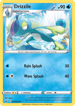 Drizzile #57 Drizzile - Sword & Shield - #57 - Pokemon TCG card