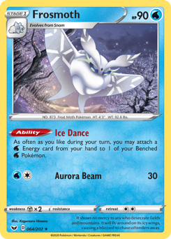 Frosmoth #64 Frosmoth - Sword & Shield - #64 - Pokemon TCG card