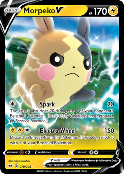 Morpeko V - Sword & Shield - #79 - Pokemon TCG card