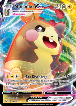 Morpeko VMAX - Sword & Shield - #80 - Pokemon TCG card