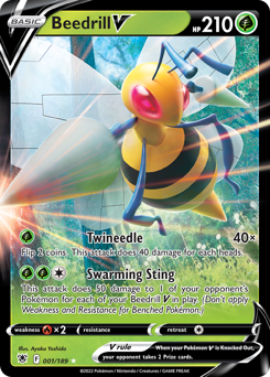 Beedrill V #1 Beedrill V - Astral Radiance - #1 - Pokemon TCG card